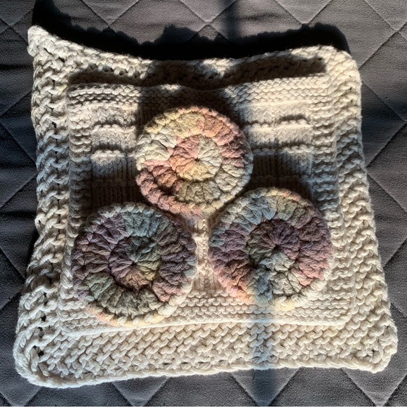 Handmade Wash Cloths + Face Scrubbies Hand Crafted Hand Knit Crochet Cotton - Picture 2 of 11